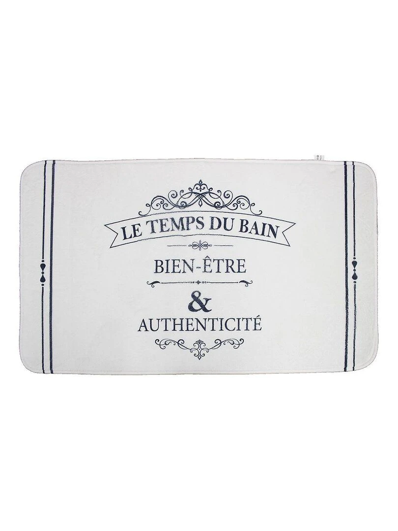 Tapis de bain Vintage Blanc