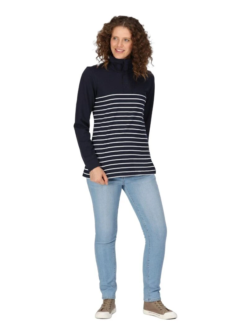 Regatta   Sweat BAYLA   Bleu Bleu marine Blanc