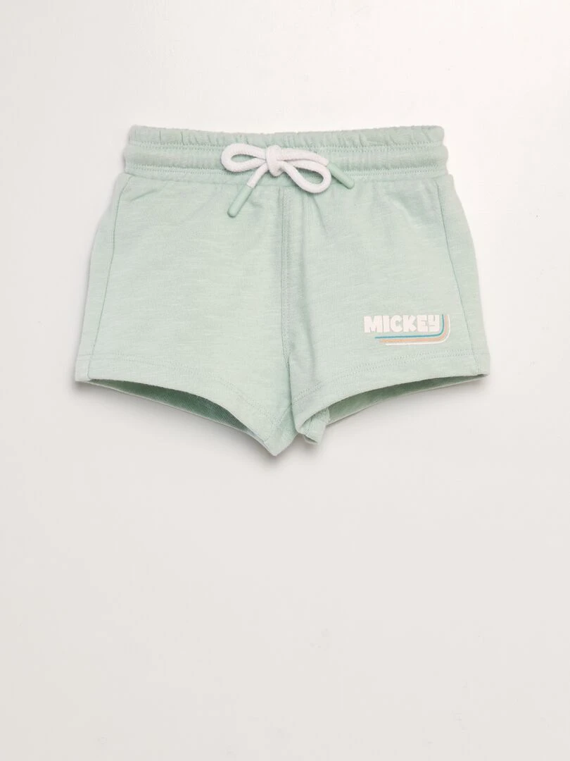 Ensemble débardeur + short 'Mickey'   2 pièces   Vert