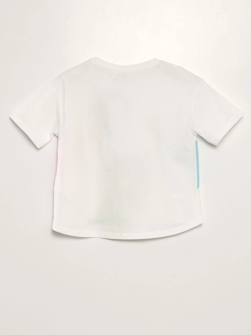 Tee shirt imprimé 'Les Supers Nanas'   blanc