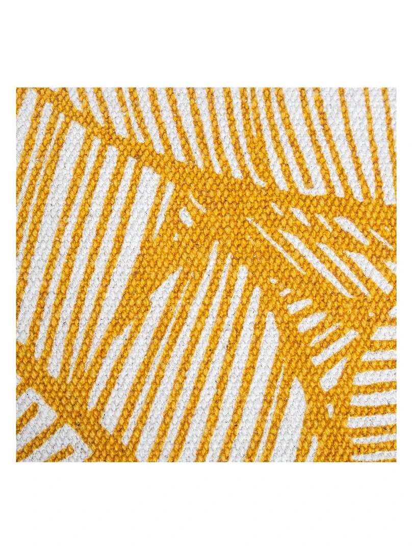 Housse de coussin tropik 40x40 cm   Jaune