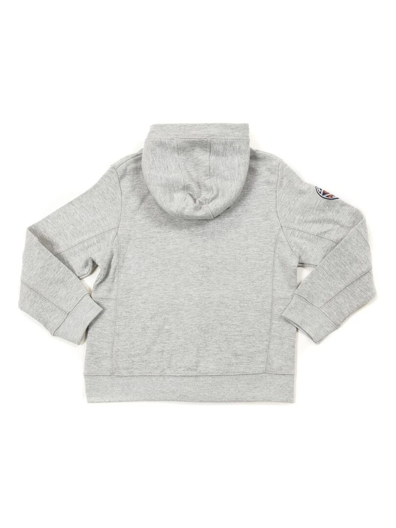 SWEAT ZIPPE WYLEN BOY   Gris