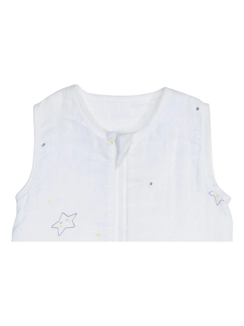 Gigoteuse en coton bio blanc   SAUTHON   Blanc