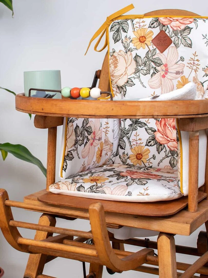 Coussin de chaise haute bébé Néo Vintage Multicolore