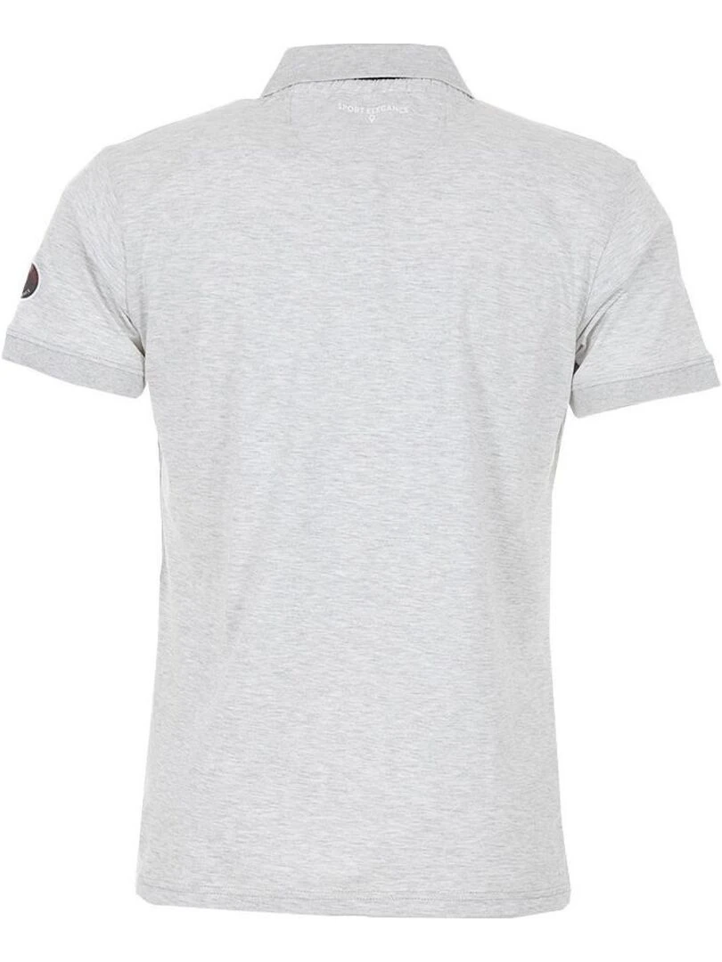Polo manches courtes homme COCHE DEGRE CELSIUS Gris