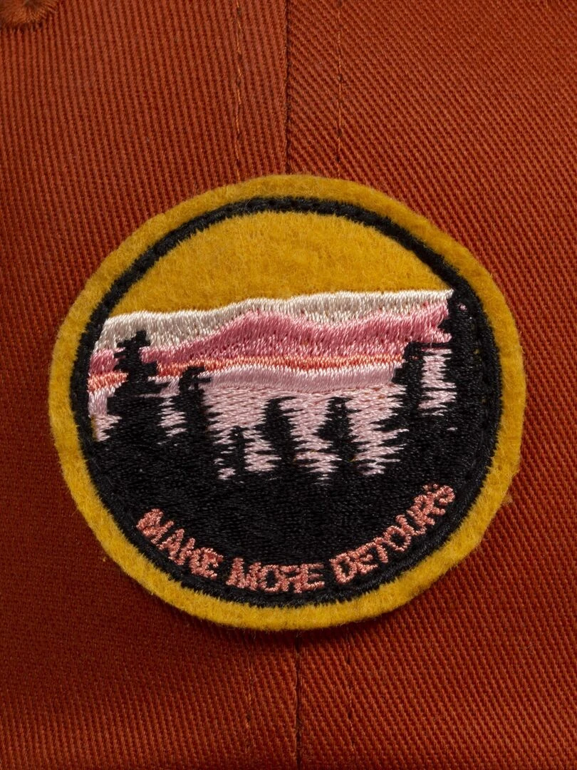 Casquette Mixte ajustable Terracotta   Orange