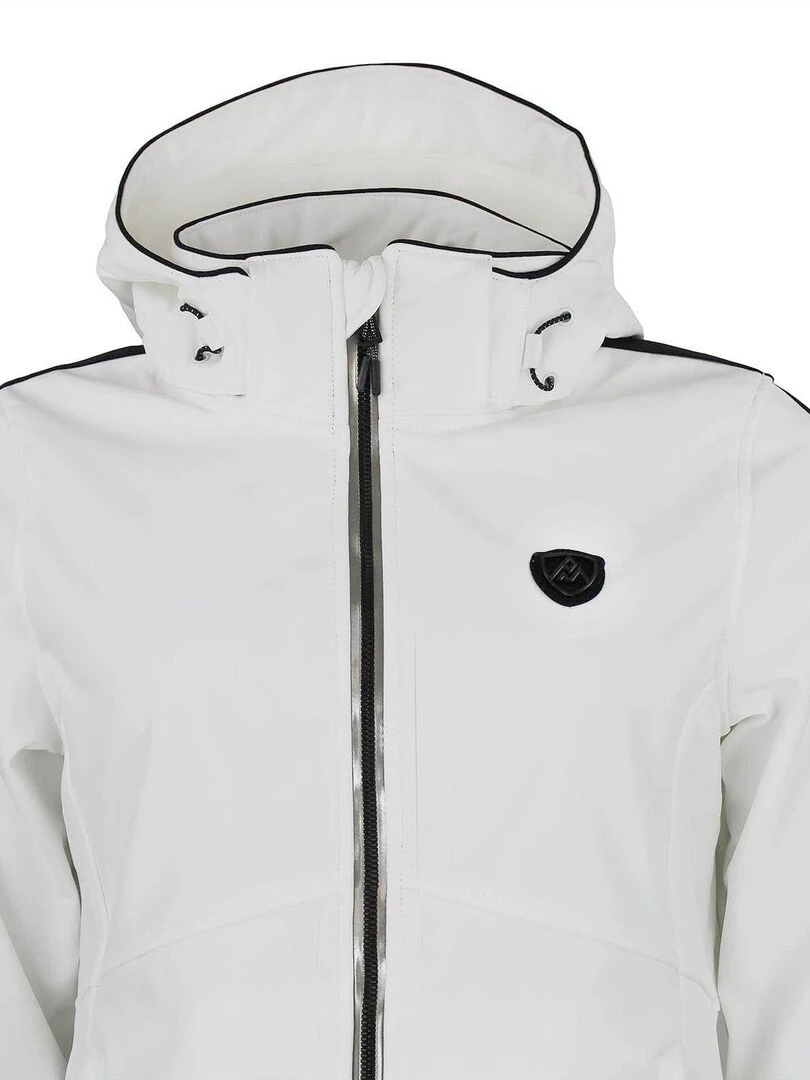 Blouson softshell ARGAN   PEAK MOUNTAIN   Blanc