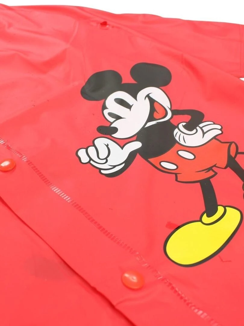 Disney   Impermeable garçon imprimé Mickey   Rouge
