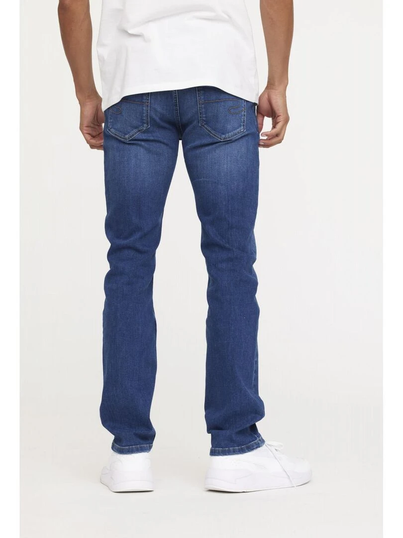 Lee Cooper   Jean coton straight JOKER   Bleu foncé