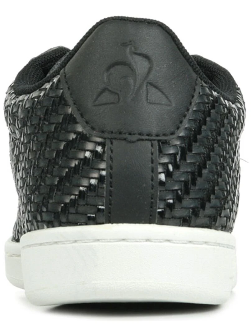 Baskets Le Coq Sportif Courtset W Woven   Noir