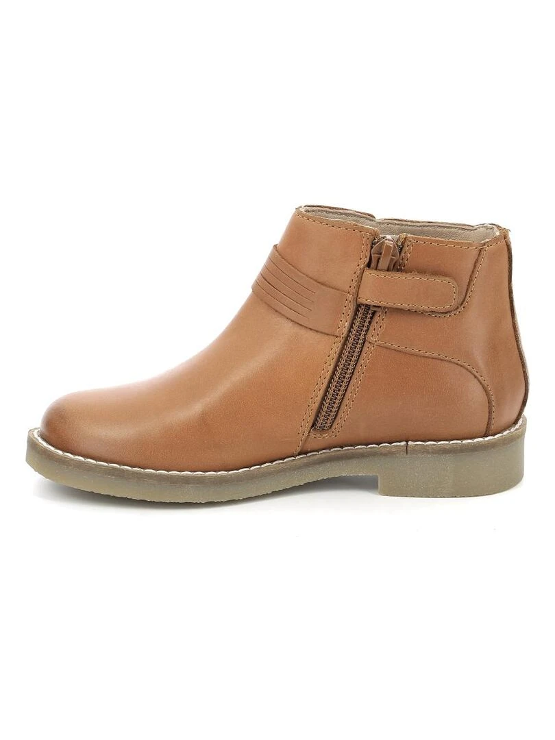 Boots Cuir Wizia   Marron