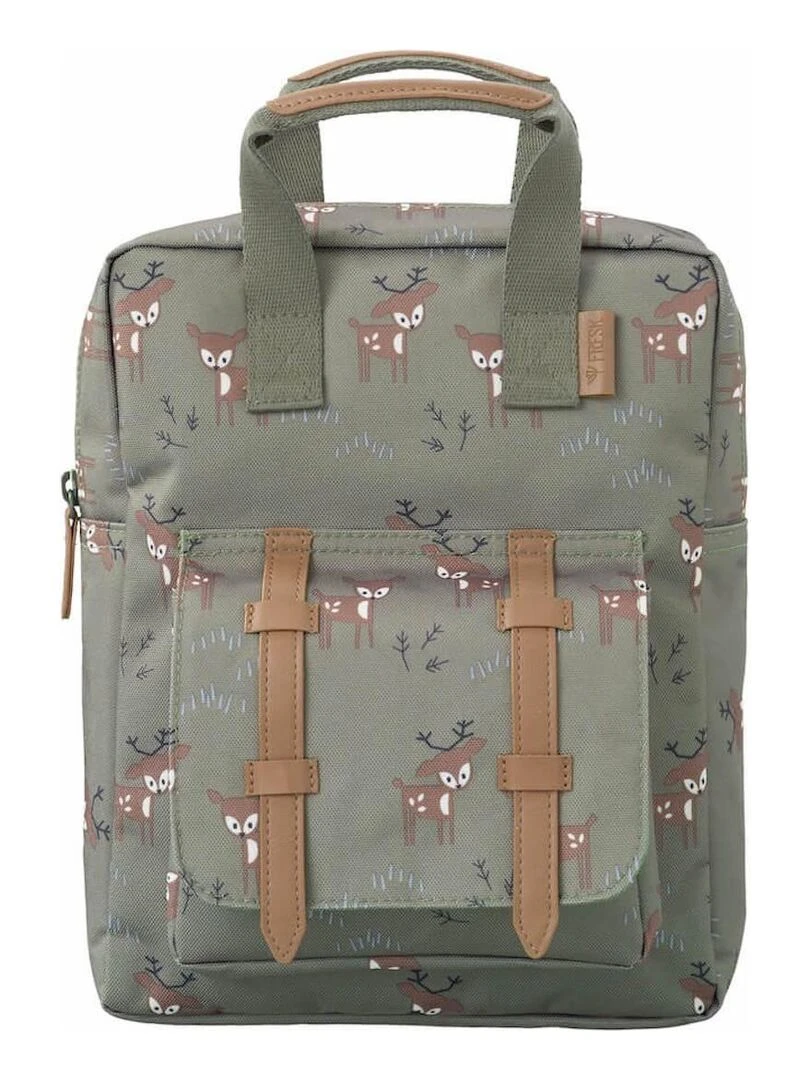 Sac à dos bébé Faon olive Vert