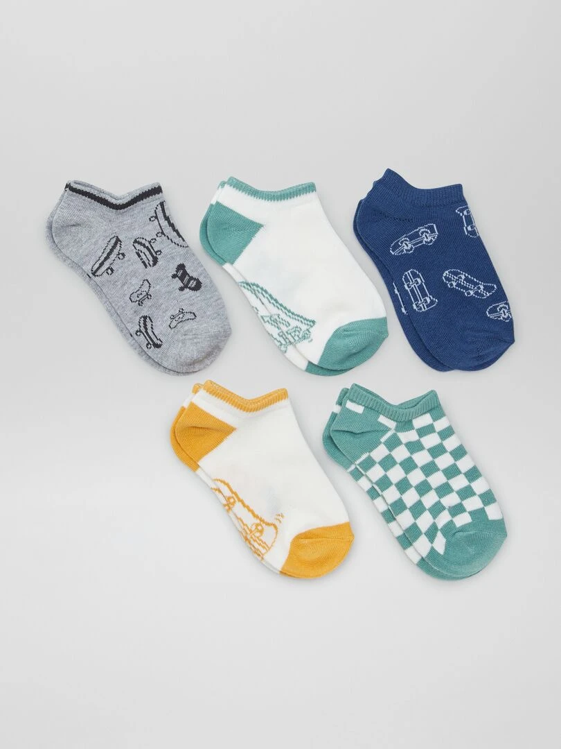 Chaussettes invisibles Jaune