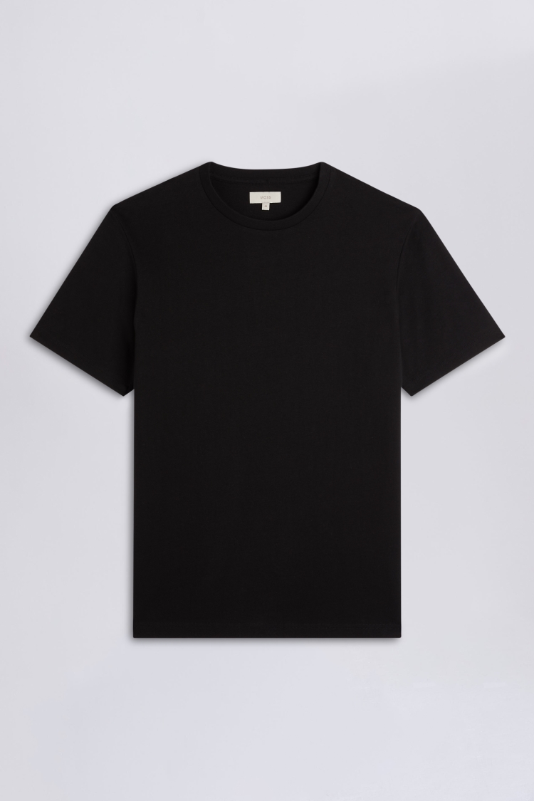 Black Crew Neck T-Shirt   Buy Online at Moss
