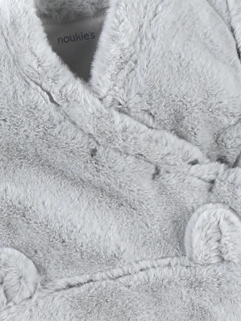 Gigoteuse 50 cm longs poils    Gris