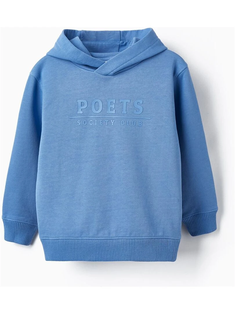 Sweat à capuche great world 'Zippy' Bleu