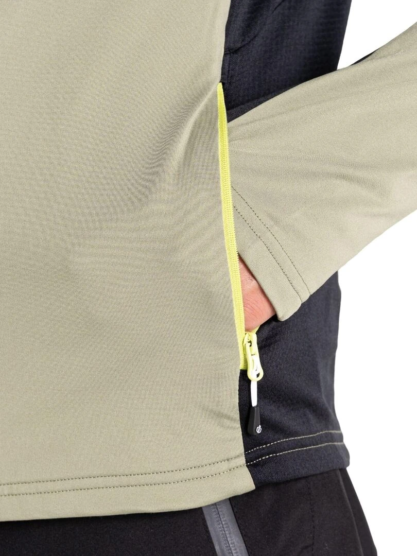 Dare 2B   Haut de sport SUBSTRATUM   Noir Jaune