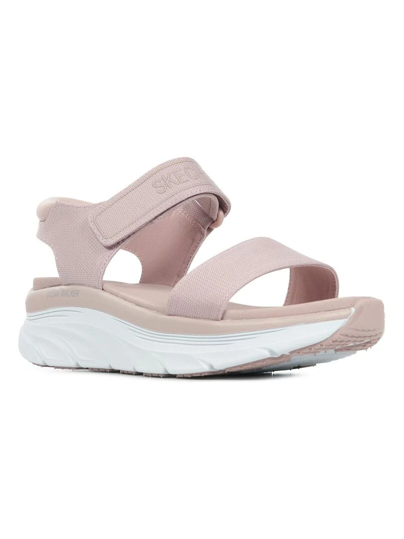 Sandales Skechers D'Lux Walker New Block   Rose