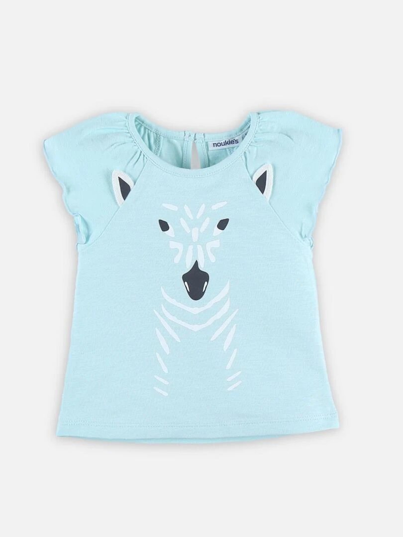 T shirt manches courtes Noukie's Bleu