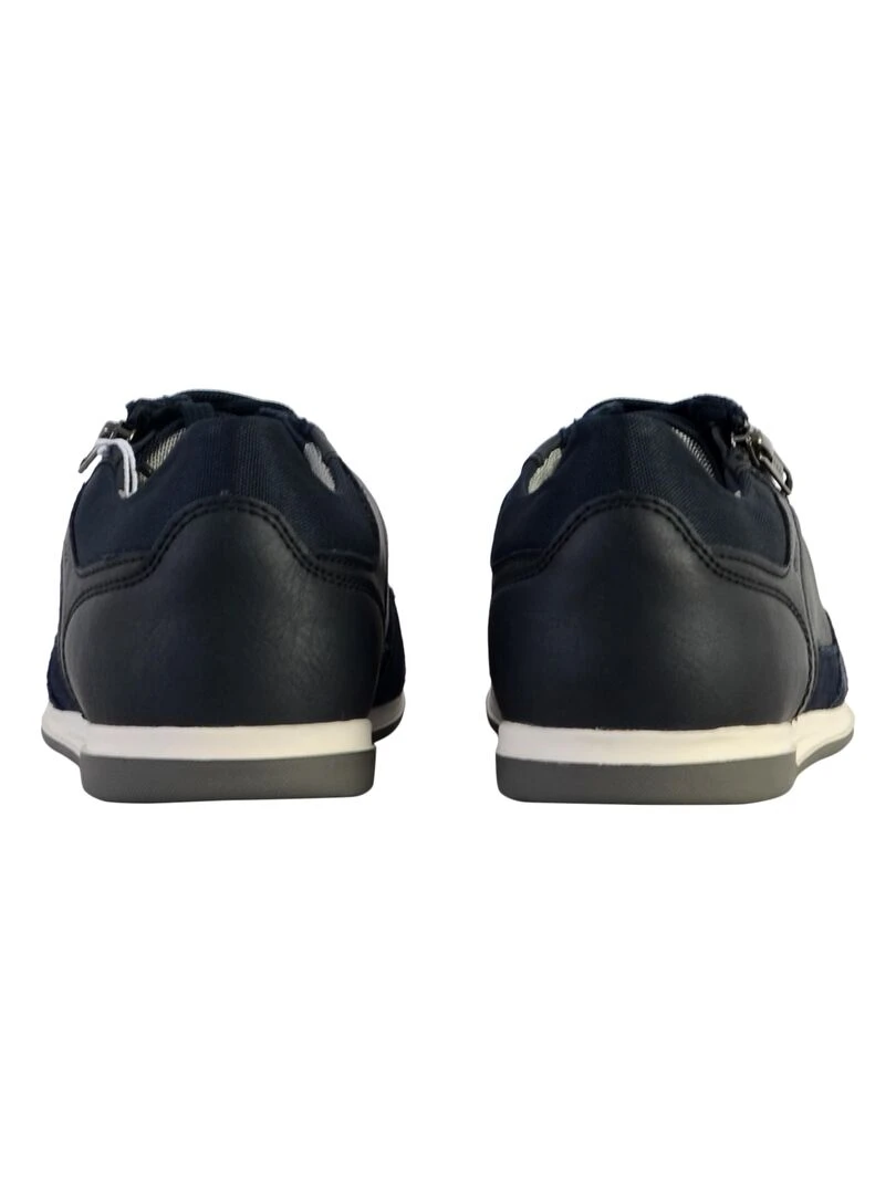 Basket Cuir Geox Cuir U Renan   Bleu