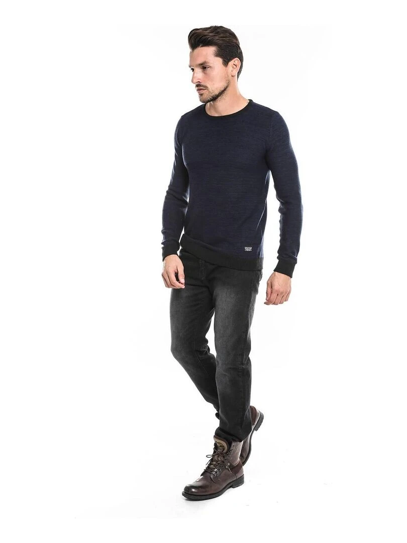 Pull LOUSTIK   Bleu marine