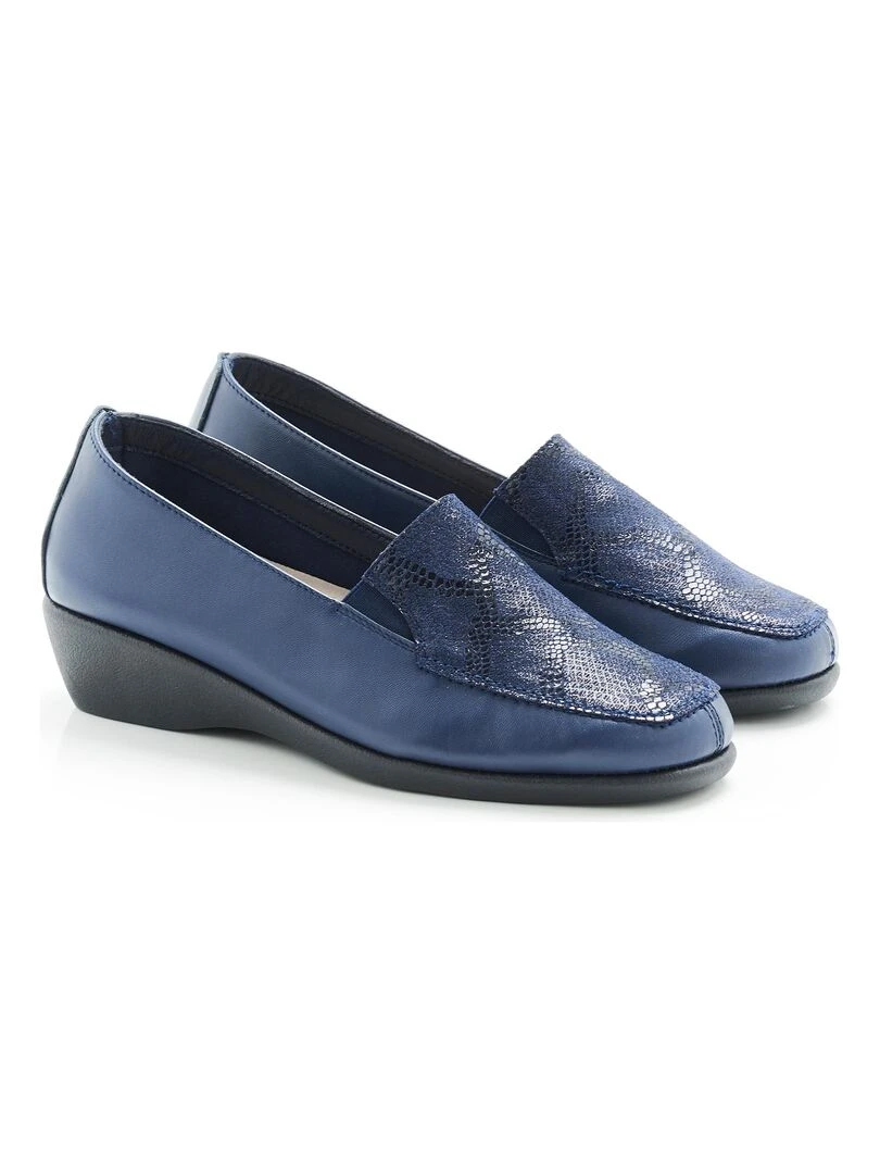 Mocassins souples Damart Bleu marine