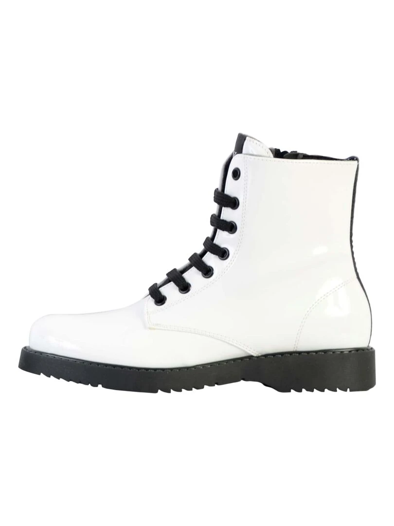 Bottine à Lacets Calvin Klein Lace up Blanc