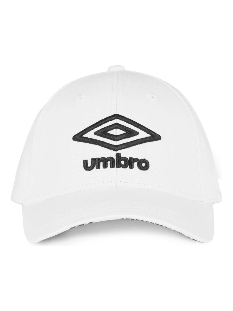 Casquette en coton baseball Log Umbro Blanc