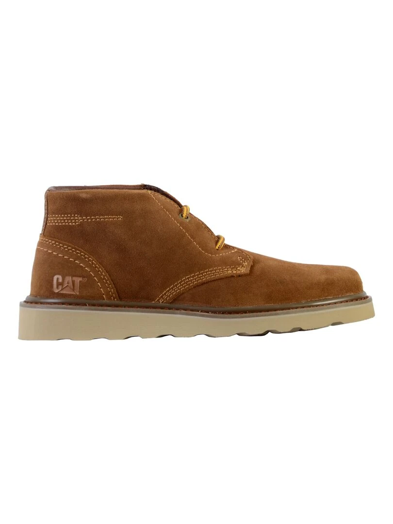 Boots Cuir Caterpillar Narrate Chukka   Marron