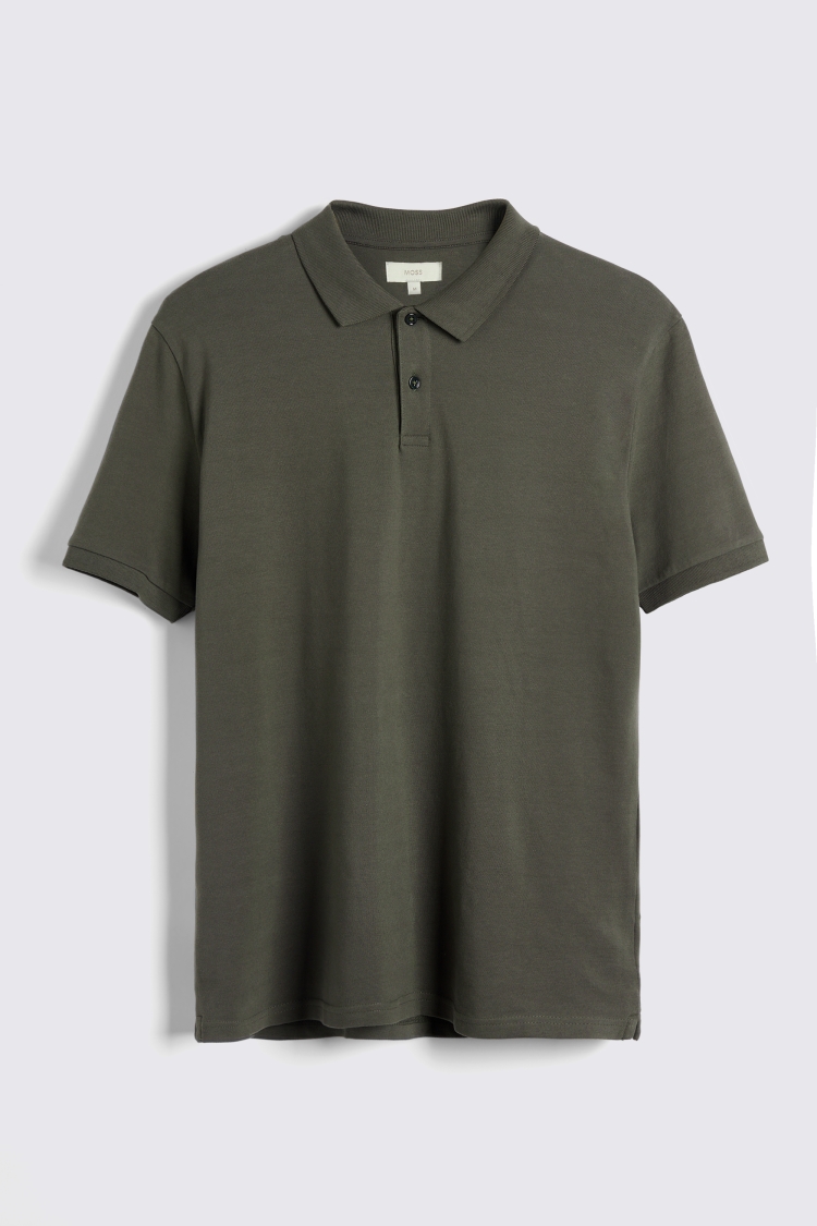 Apple Green Pique Polo Shirt   Buy Online at Moss