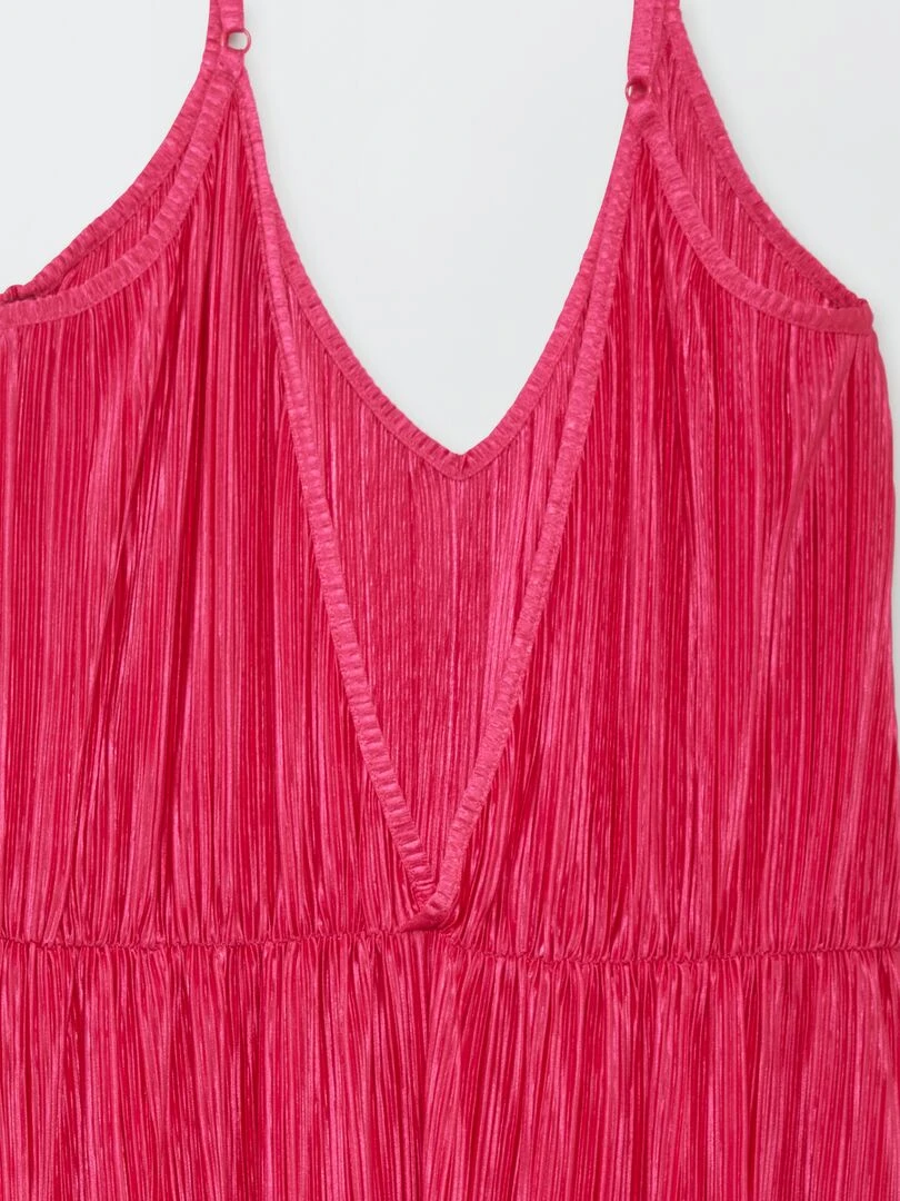 Robe longue plissée 'JDY'   Fuchsia