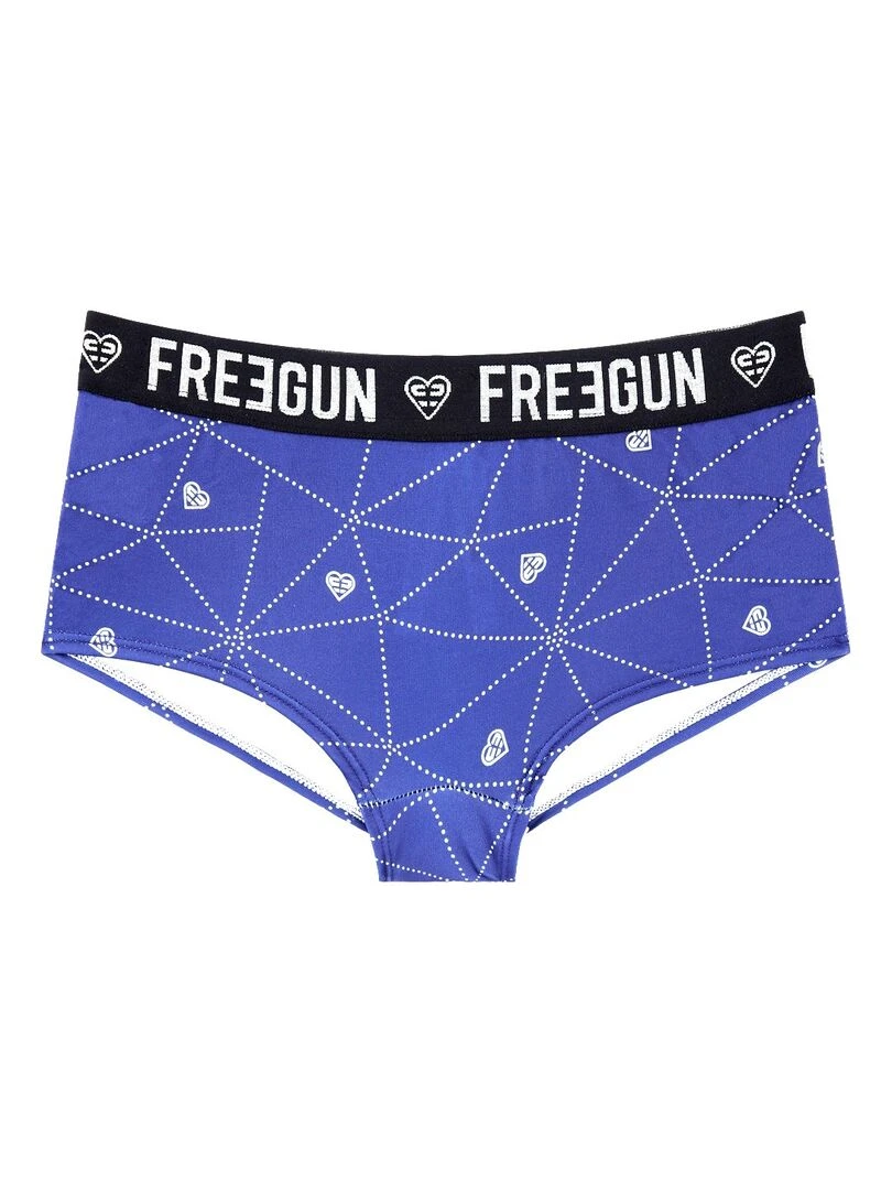 Lot de 3 Shortys fille Etoiles Freegun   Bleu