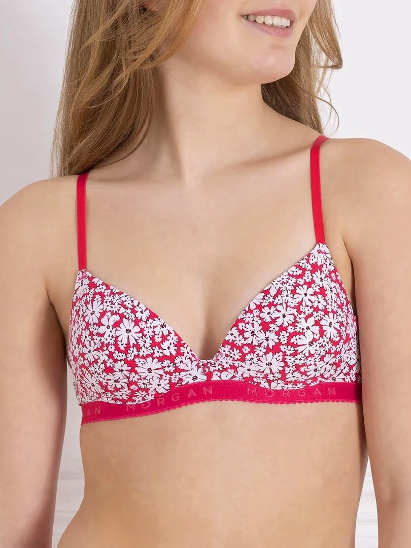 Soutien gorge sans armatures souple GABY Morgan Junior Rose