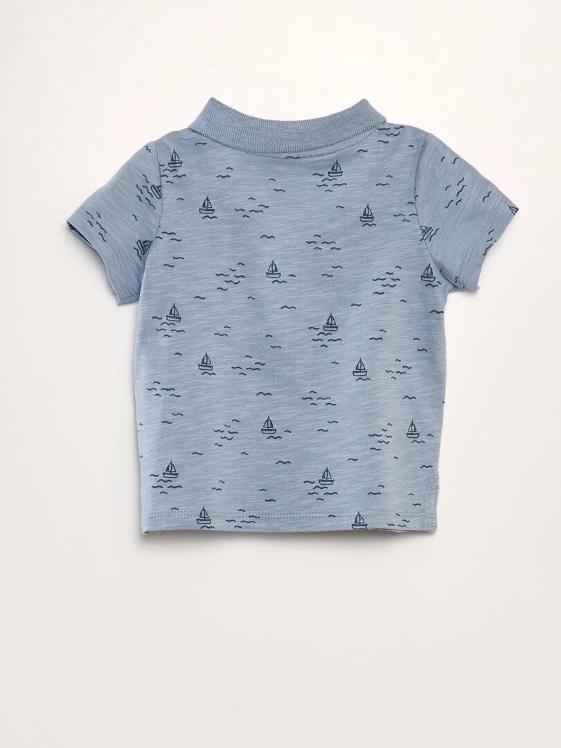 Robe évasée à volants   Saumon