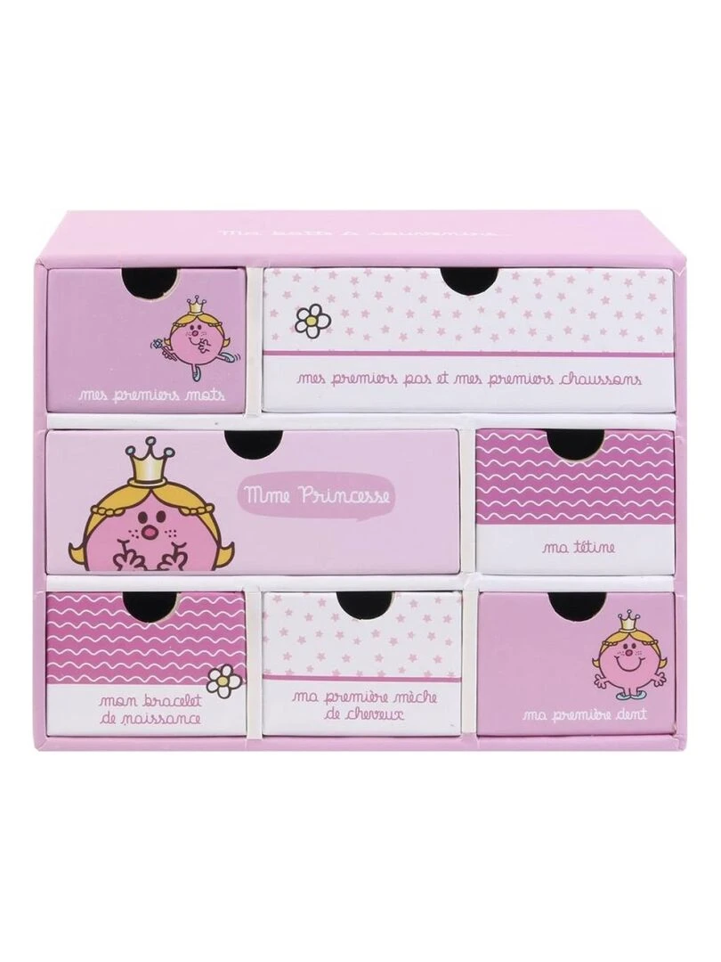 Boite à souvenirs Mme Princesse Rose