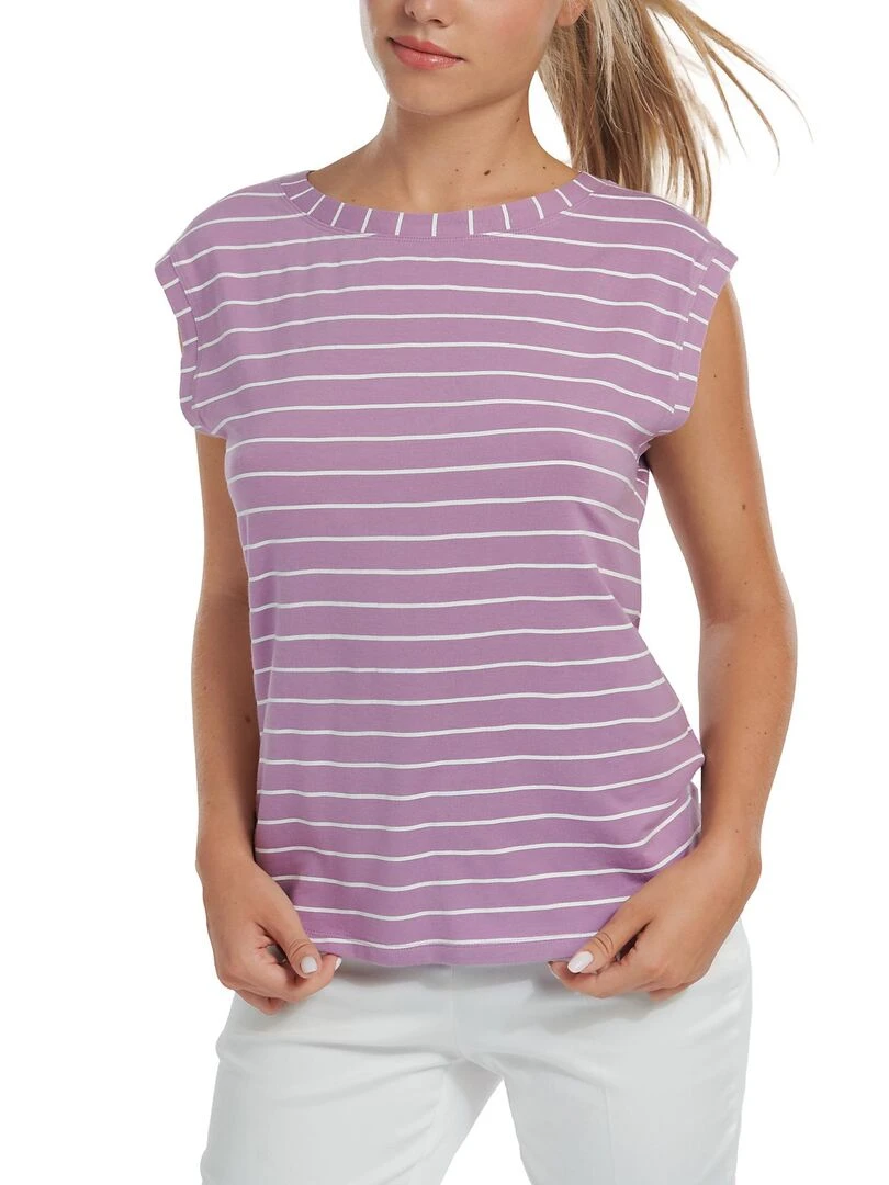 Top sans manches Posh   Violet