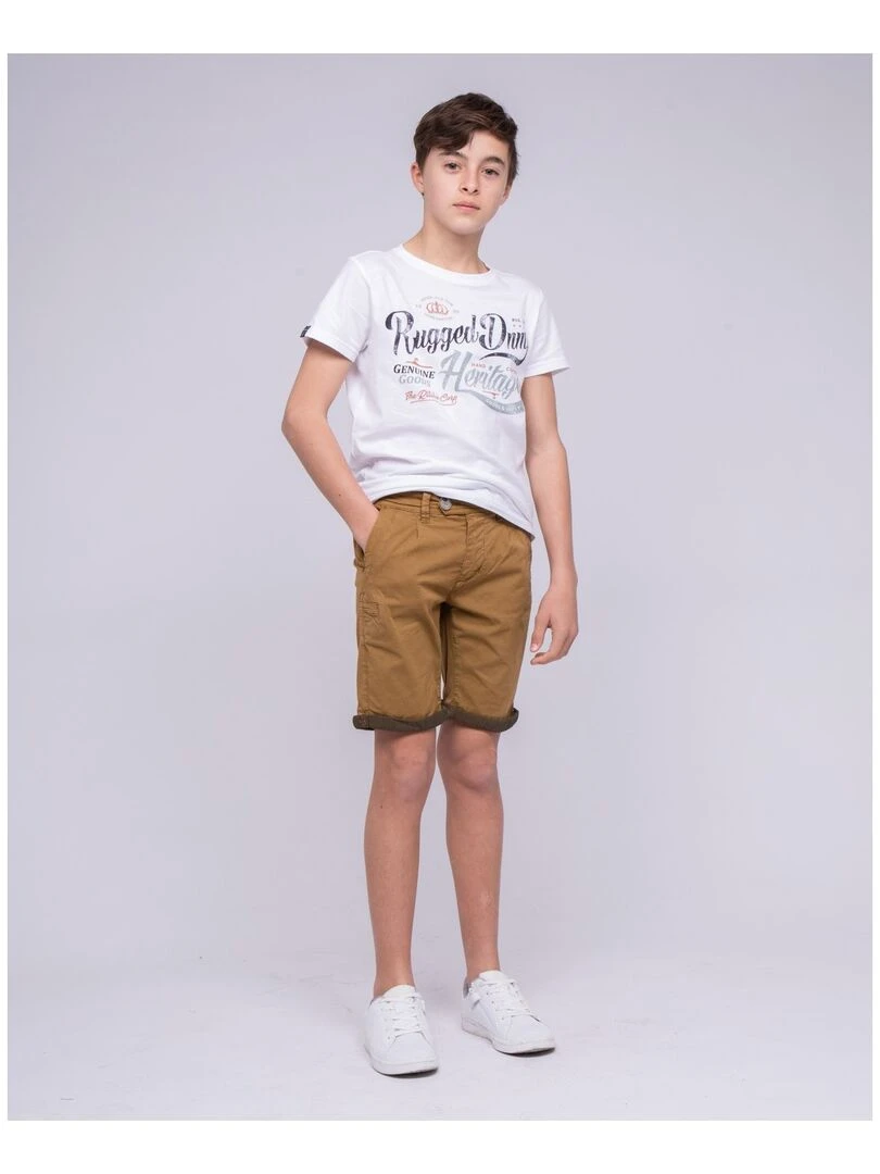 Bermuda chino BARNAS J   Bleu marine