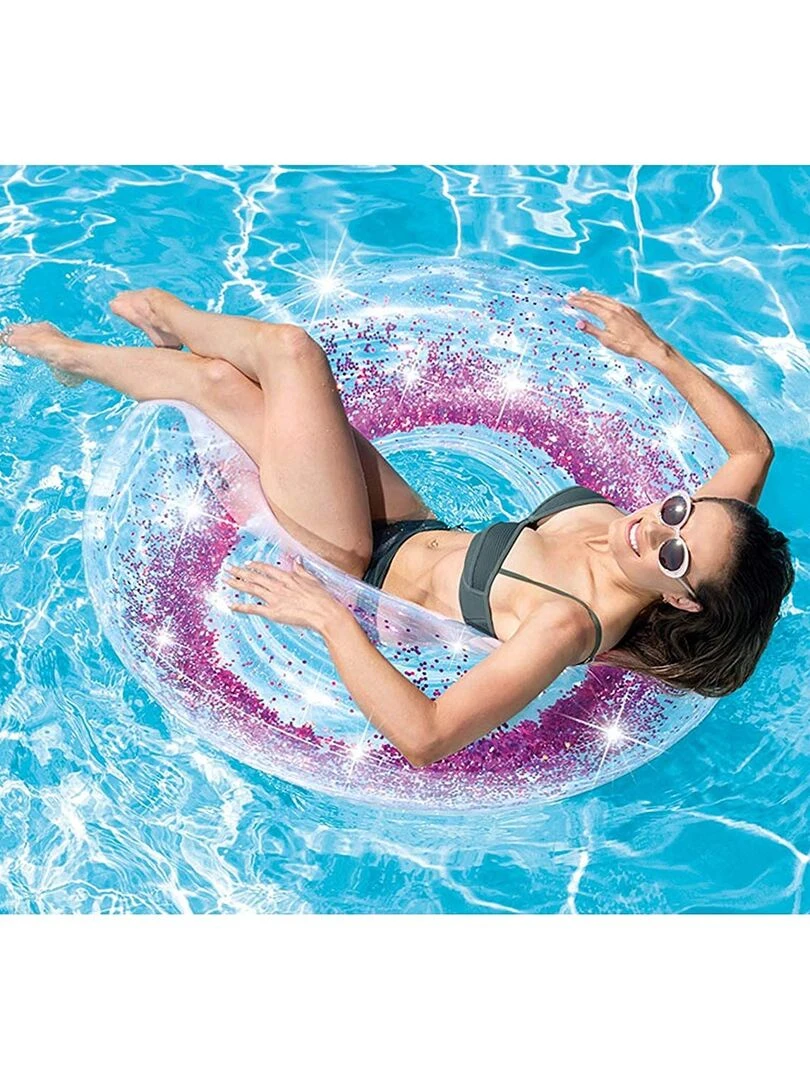 Bouée gonflable Glitter 119 cm diam. 1 pc.   N/A