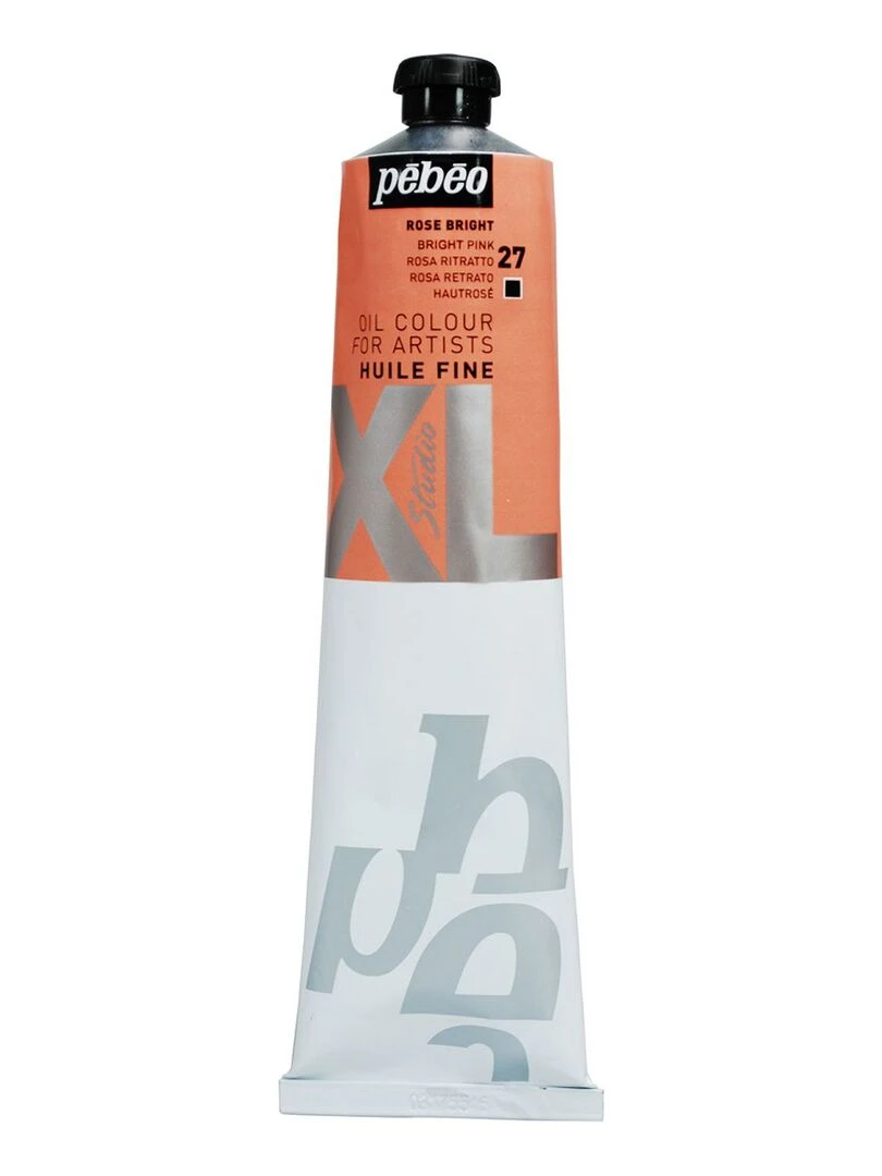 Peinture à l'huile fine XL Studio Rose lumineux 200 ml N/A