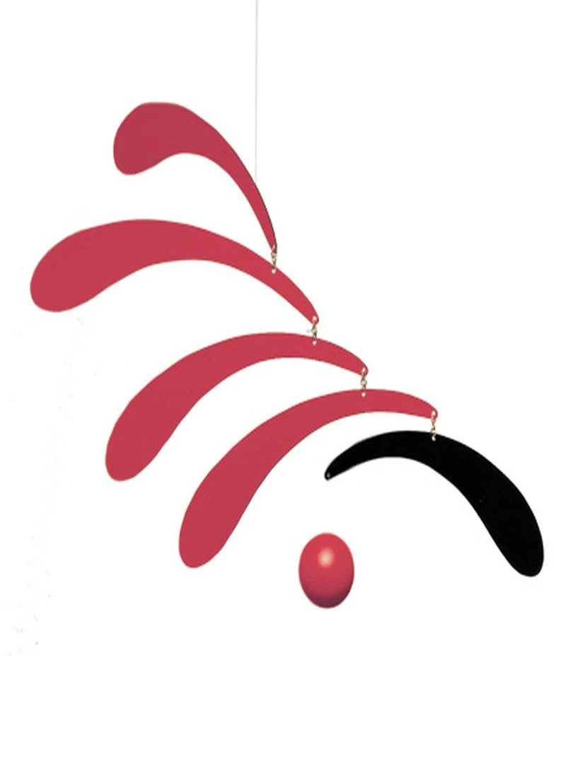 'flensted Mobiles' Flowing Rhythm Red Rouge