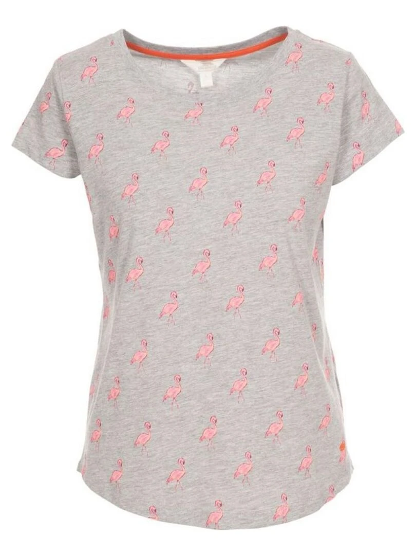 Trespass T shirt imprimé CAROLYN Gris