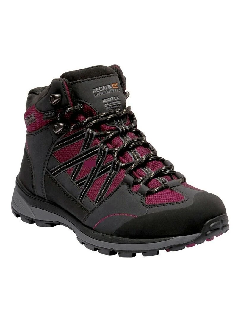 Regatta Chaussures montantes de randonnée SAMARIS Rouge foncé