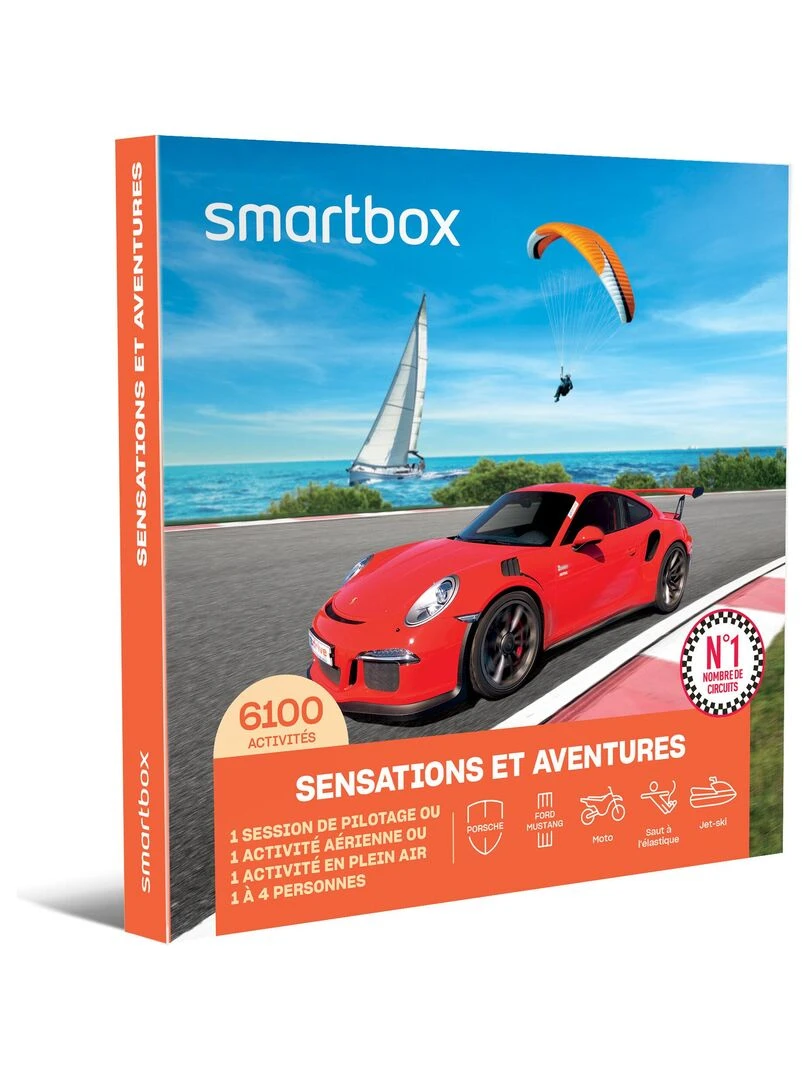 SMARTBOX Coffret Cadeau Sensations et Aventures Sport & Aventure N/A