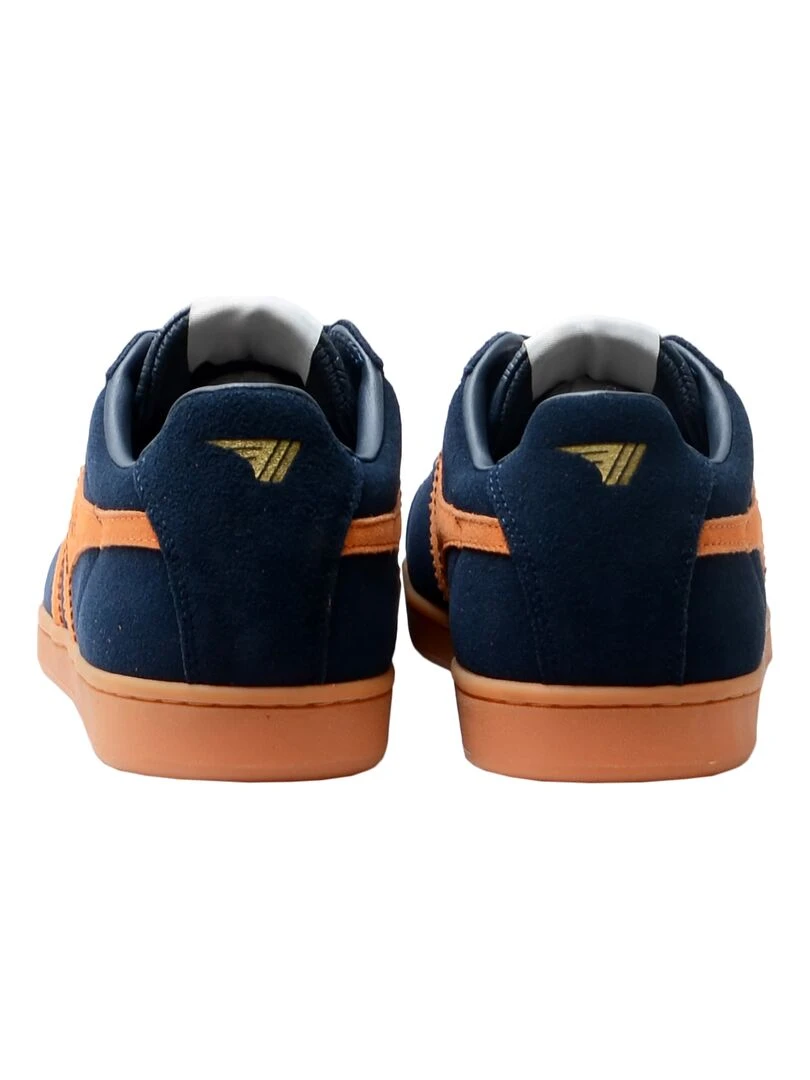 Basket Gola Equipe Suede   Bleu marine