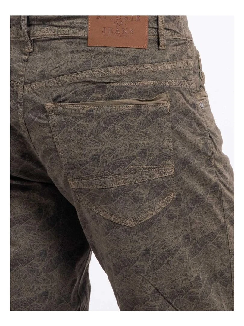 Bermuda motifs BASKEL   Kaki