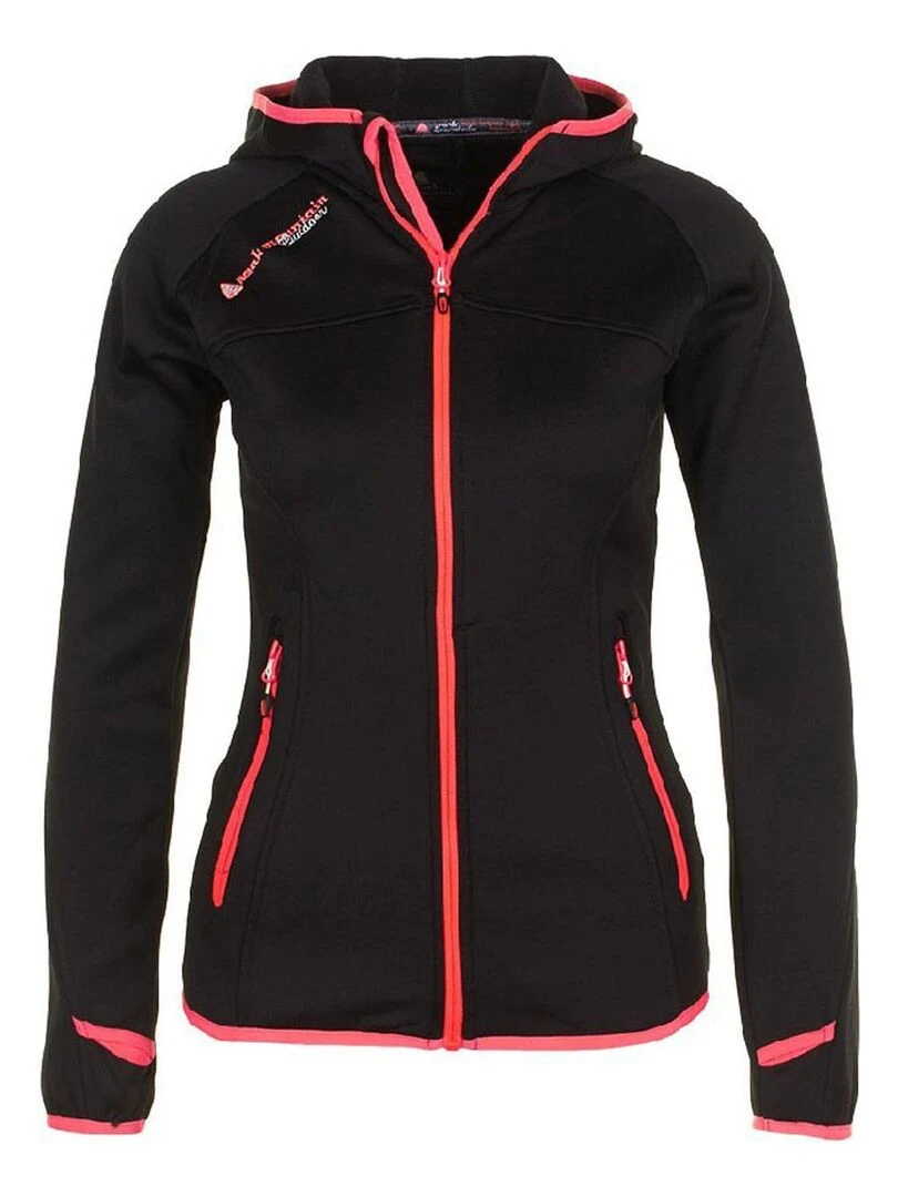 Blouson polarshell femme ACAMPUS Noir Noir