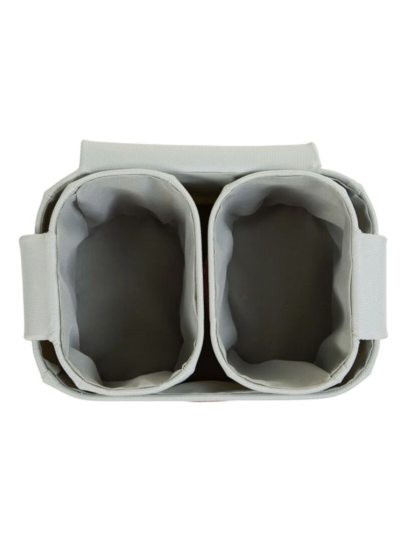 Lot de 3 paniers à suspendre table à langer Evolux gris clair Gris