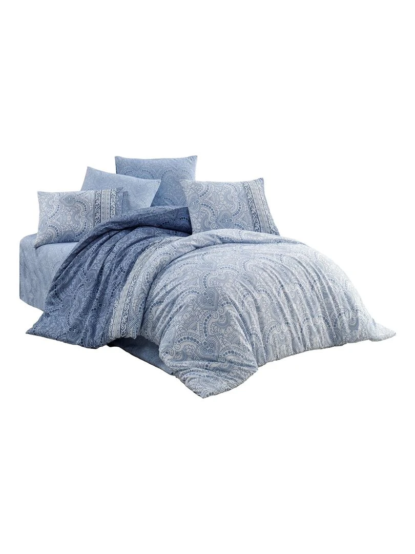 Parure de lit CARIN Bleu