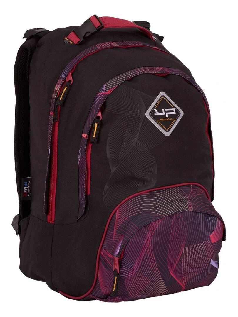 BODYPACK Sac à dos recyclé dos réglable moiré fuchsia Violet