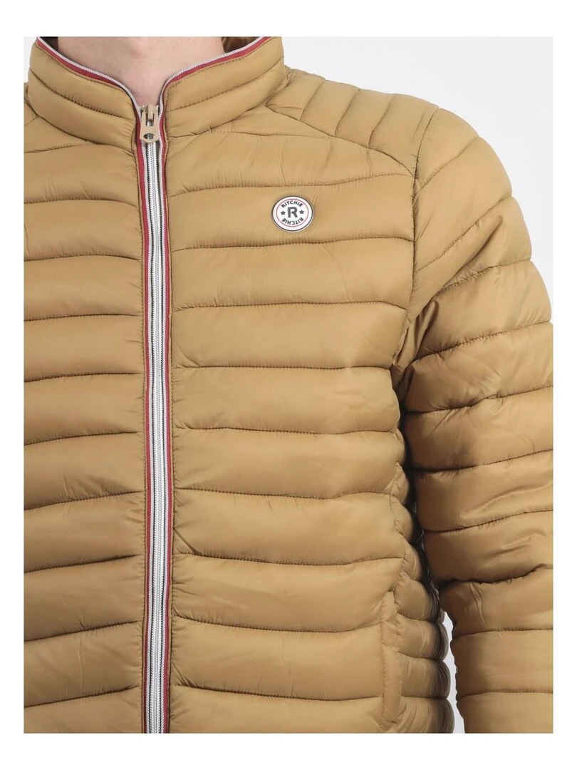 Doudoune légère col montant ZERUBIA II Marron caramel